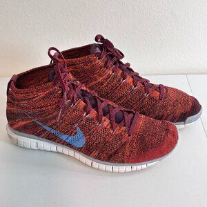 Nike Flyknit Mens 13 Cinnamon Brown Chukka Athletic Sneaker Shoes 639700-601